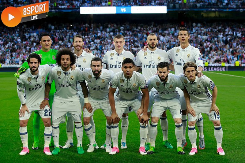 11 Cẩu thủ đội hình Real Madrid 2017