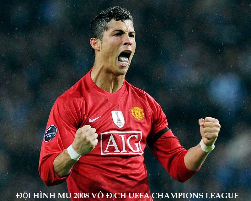 Cristiano Ronaldo dos Santos Aveiro MU 2008