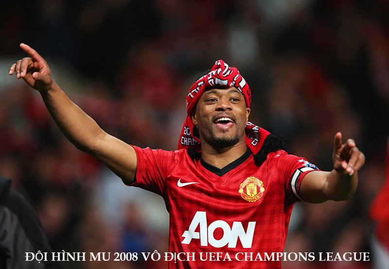 hậu vệ cánh Patrice Evra