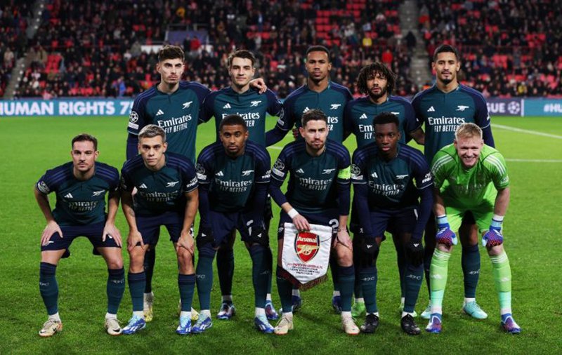 đội hình dự kiến Arsenal