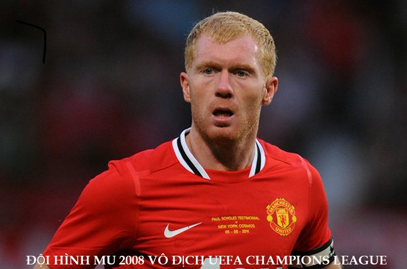 Tiền vệ trung tâm Paul Scholes